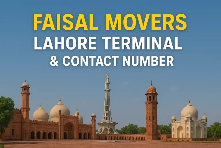 Faisal Movers Lahore Contact Information, Ticket Price & Online Booking